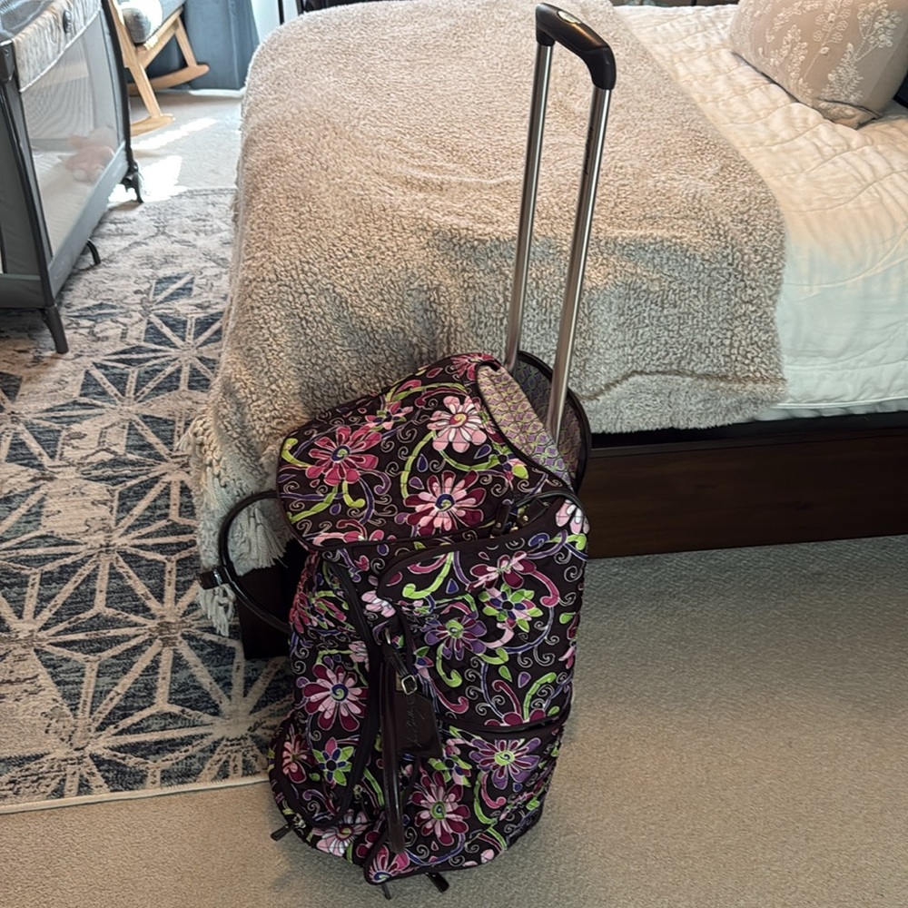Vera Bradley Luggage Rolling Suitcase - Picture 5 of 7